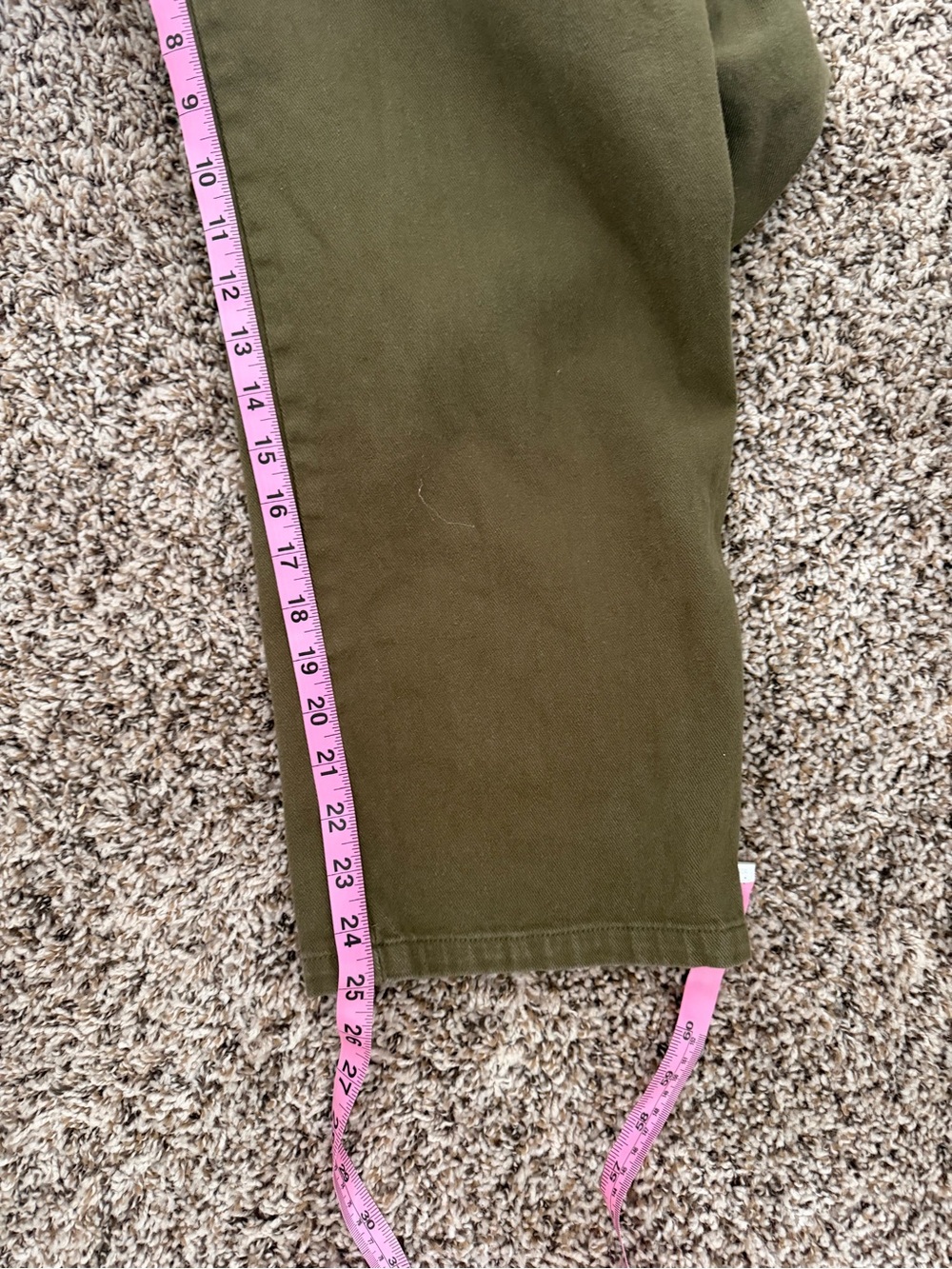 12th Tribe Hendrix denim jumpsuit In Olive Green Size S/M - Picture 7 of 7